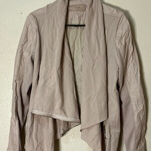 Blank NYC Tan Leather Jacket